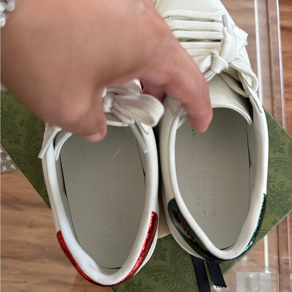 Gucci Nero White Sneakers - Picture 10 of 11